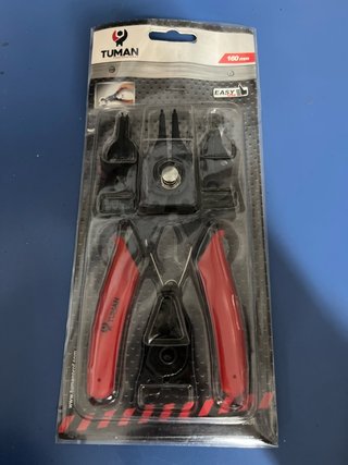Alicate para arandelas 160 mm