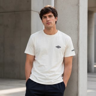 Maglietta Umbro Vintage Uomo Bianca
