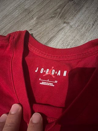 Camiseta Nike Jordan Slam Dunk Roja