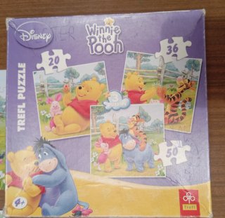 Puzzle Winnie the Pooh Trefl 3 puzzle