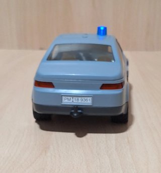 Playmobil Coche Policía Azul con Figura