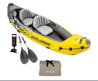 Alquiler Kayak Hinchable Intex Explorer 2 Plazas