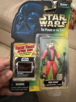 Star Wars Nien Nunb Kenner Power of the Force