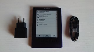 E-reader Sony PRS-350 Táctil Azul