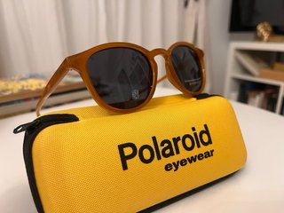 Gafas de Sol Polaroid Marron albero y lentes gris