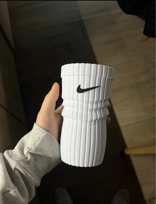Vaso Nike Blanco Cerámica