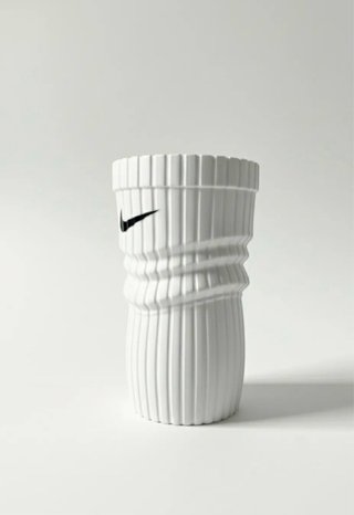 Vaso Nike Blanco Cerámica