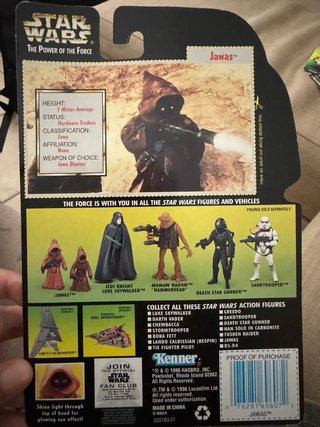 Star Wars Jawas Power of the Force Kenner