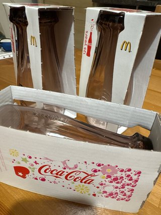 3 Bicchieri Coca-Cola 125 Anni McDonald's