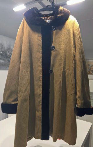Abrigo El Corte Inglés Marrón Talla 44