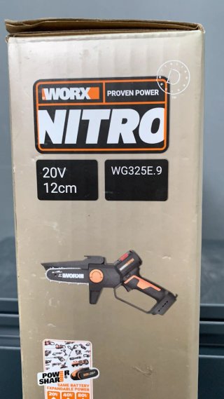 Mini Motosierra Worx WG325E.9 Brushless