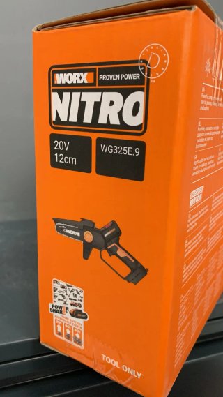 Mini Motosierra Worx WG325E.9 Brushless