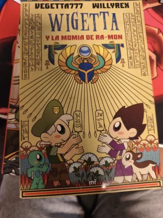 Colección de tres libros de wigetta
