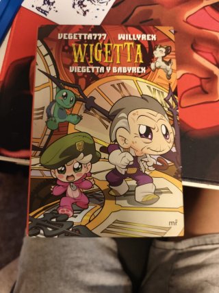 Colección de tres libros de wigetta