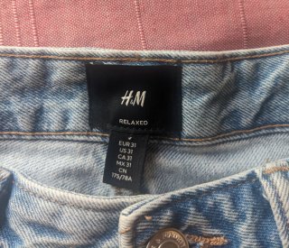 Bermudas vaqueras H&M Talla 31