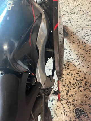 Chasis Aprilia rs50Negra y Roja