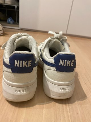 Nike Court Vision Alta Mujer Blancas y Azul