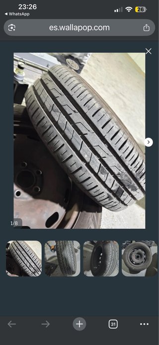 4  Ruedas y llantas Seat Toledo 2003