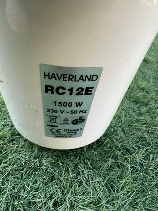 Radiador eléctrico blanco metálico