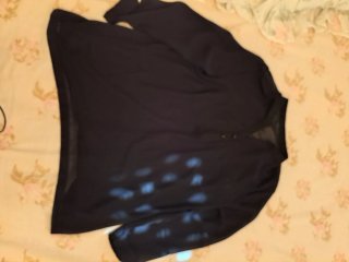 Conjunto negro: blusa y pantalón