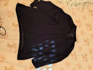 Conjunto negro: blusa y pantalón