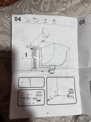 Mueble de baño completo blanco y plata