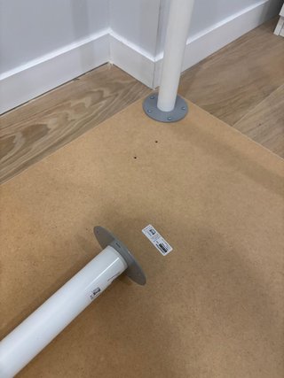 2 Mesas Escritorio Ikea Blancas
