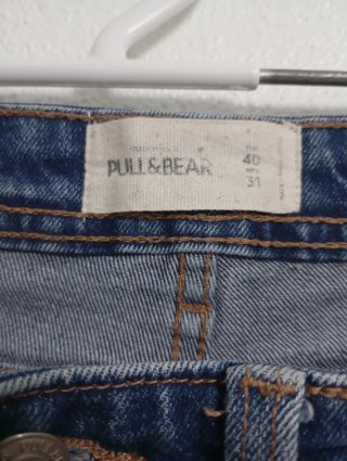 Pantalón corto vaquero Pull&Bear Talla S