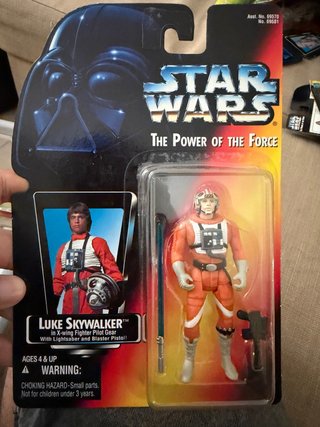 Figura Luke Skywalker X-Wing Star Wars Power Force