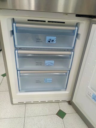 Nevera combi Balay Acero Inoxidable 185/60cm A+