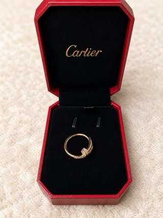 Anillo Cartier Oro Mujer Diamantes