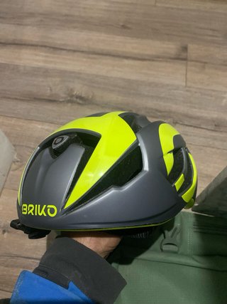 Casco Bicicleta BRIKO VENTUS Flúor