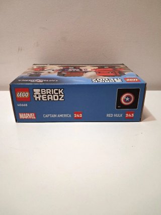 LEGO 40668 Captain America & Red Hulk (BrickHeadz)