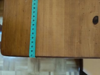 Mesita de noche de madera