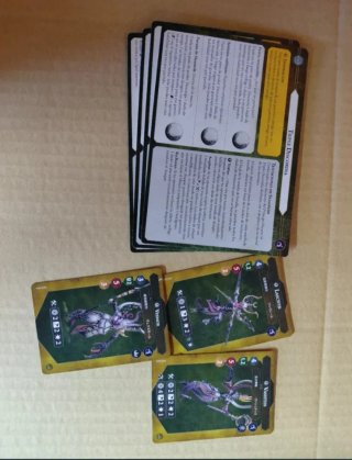 Warcry Cartas Triple Discordia Slaanesh