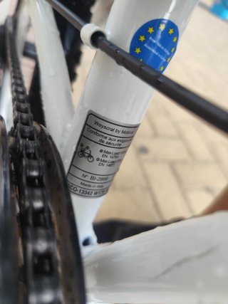 Bicicleta Wayscral 175 plegable