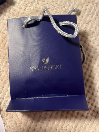 Orecchini Swarovski Cigno Donna Argento