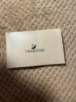 Orecchini Swarovski Cigno Donna Argento