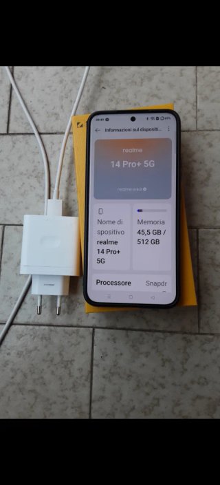 Realme 14 Pro+ 512GB Nero