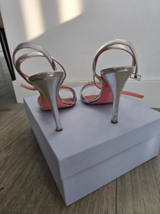 Sandalias Blumarine Plataforma Cristales