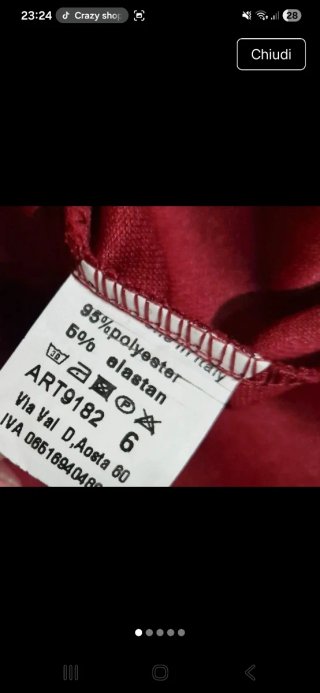 Vestito donna estivo rosso