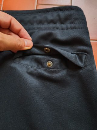 Pantaloni tuta Nike uomo nero oro taglia S
