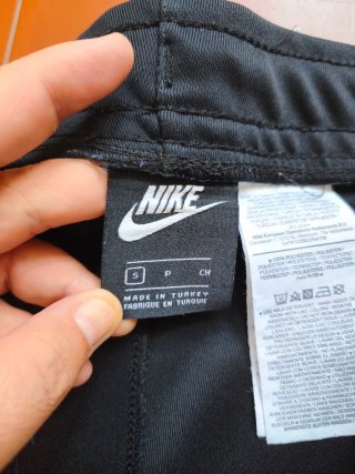 Pantaloni tuta Nike uomo nero oro taglia S