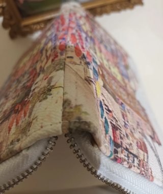 Cartera Parfois Marrón Multicolor Poco Uso