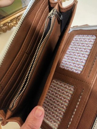 Cartera Parfois Marrón Multicolor Poco Uso