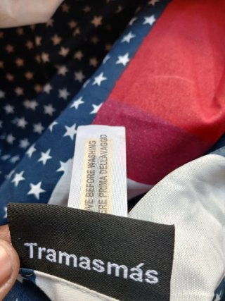 2 Cortinados Bandeira EUA