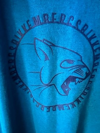 Camiseta Bikkembergs Talla L Azul Nueva