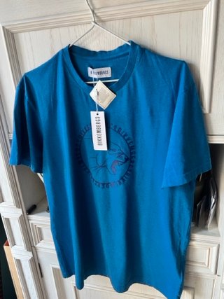 Camiseta Bikkembergs Talla L Azul Nueva