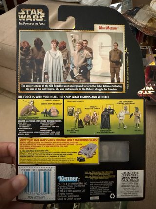 Figura Star Wars Mon Mothma Kenner Power Force