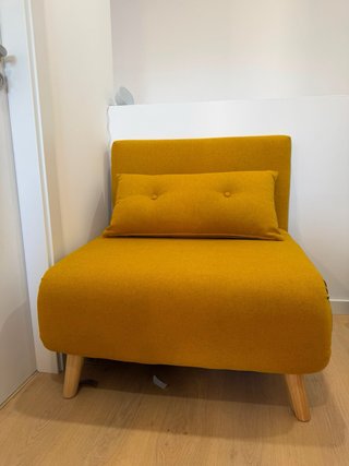 Sofá Cama Amarillo